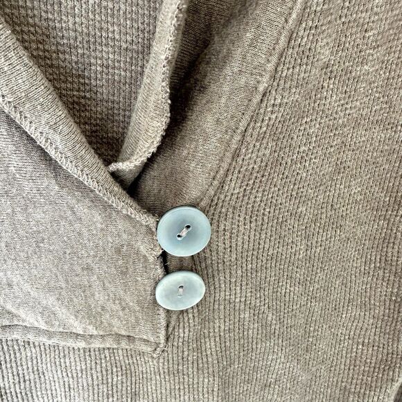 Old Navy Sweater Women’s Lg Long Sleeve Cowl Neck Long Line Brown  Grunge - Picture 4 of 7